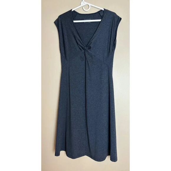 Patagonia Seabrook Bandha Knot Front Activewear Casual Dress in Blue Size Medium - Picture 5 of 10